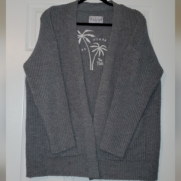 THE Beach People The Twin Palms Cardigan Size M/L - Picture 1 of 6